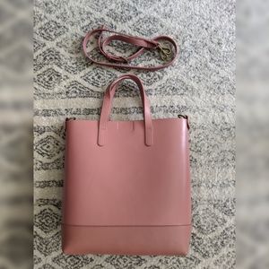 Melrose & Market Pink Leather Bag
